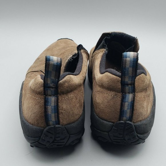 Merrell Men's Jungle Moc 100% Smoke Suede Leather Slide On Shoes Size 10.5 - Picture 8 of 9